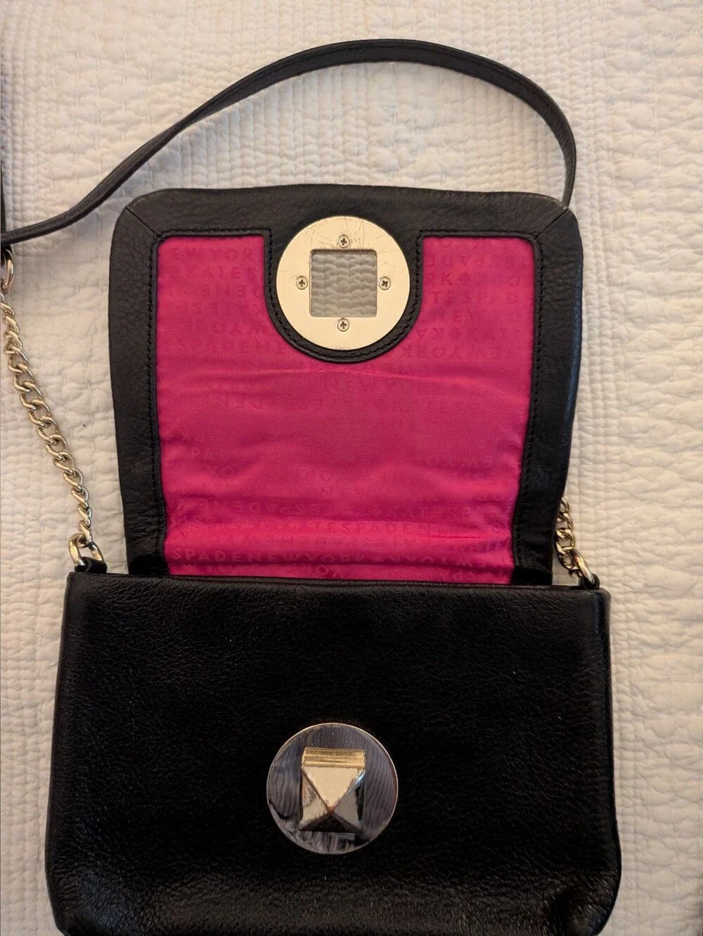 kate spade chic black